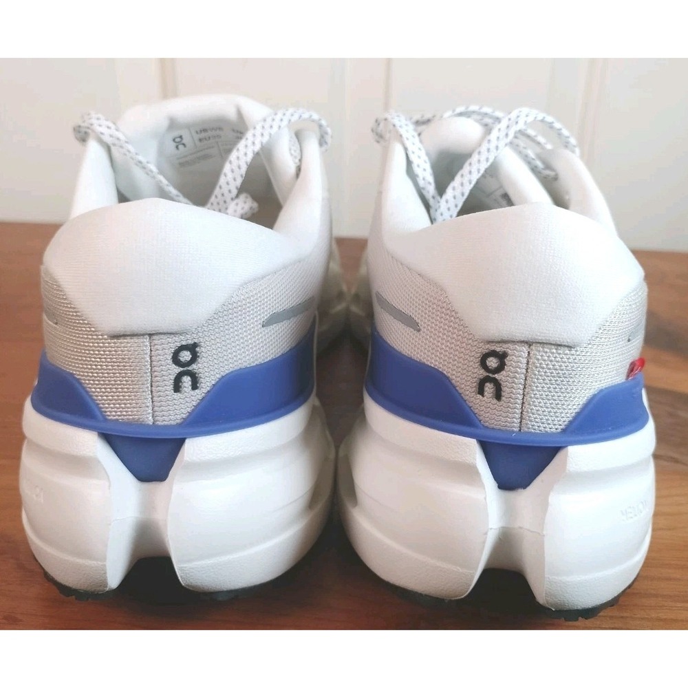 NEW On Cloudrunner Women's Running Shoes Size 8 White Blue Helion CloudTec - Picture 3 of 10